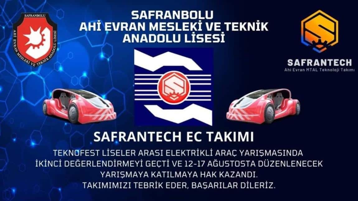 SAFRANTECH Takımımız TEKNOFEST İçin Hazır! 